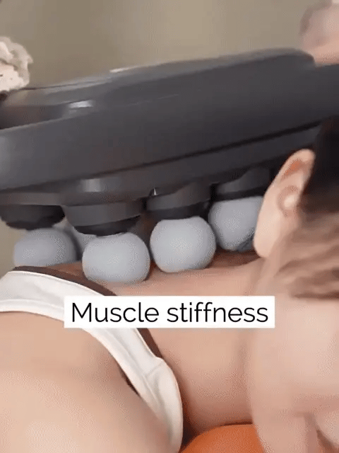 16-Head High-Frequency Massage Gun for Deep Muscle Relief