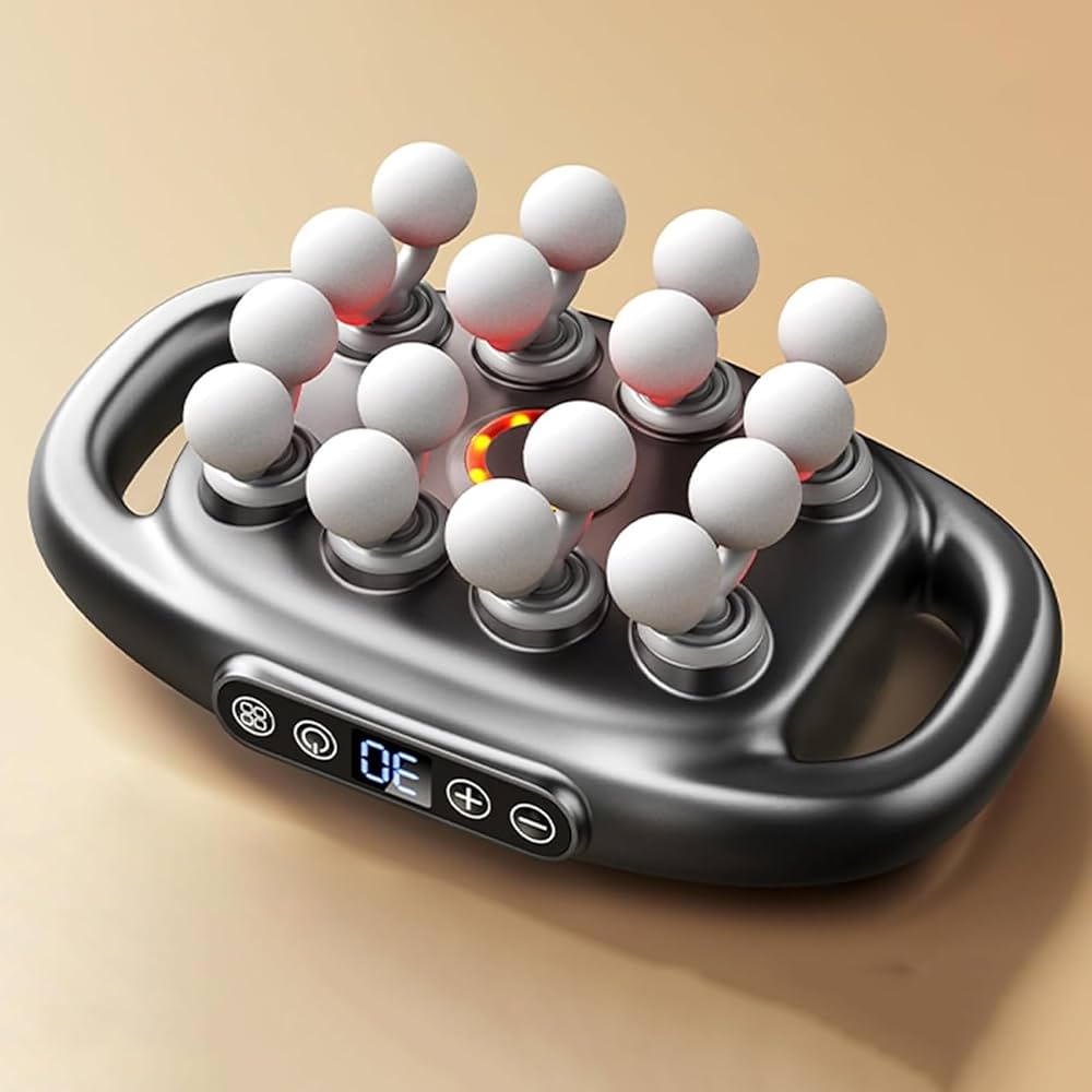 AmoraBodyShop™ 16-Head Vibration Body Massage Gun