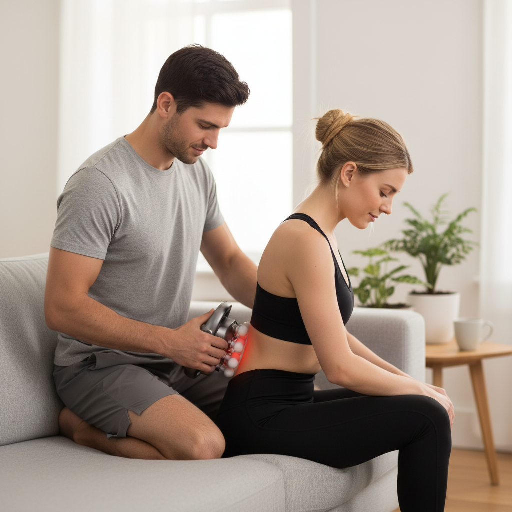 AmoraBodyShop™ 16-Head Vibration Body Massage Gun